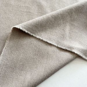 Italian Wool Cashmere Fabric Gray